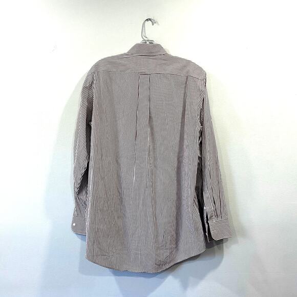 Nordstorm Classic button down in Red White 100% Cotton Size 15 1/2 - 33 M - Picture 5 of 9